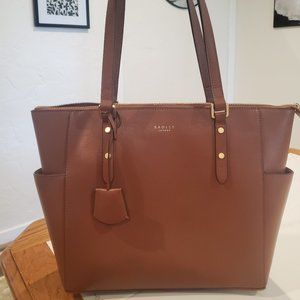 Radley London Silk Street - Large Zip Top Tote - Large / Tortoise